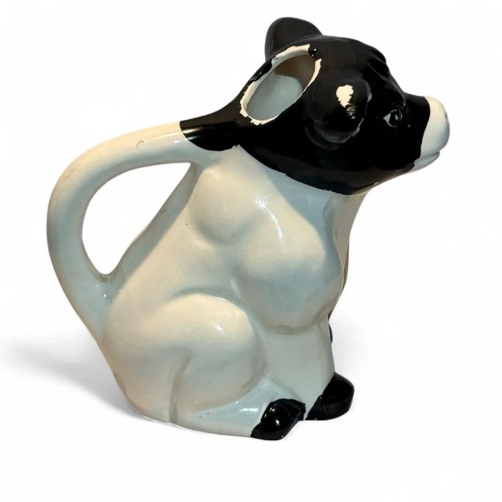 Holstein Cow Creamer Ceramic